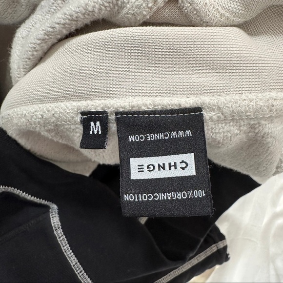 CHNGE Cream Hoodie with Red Tag - Picture 5 of 5